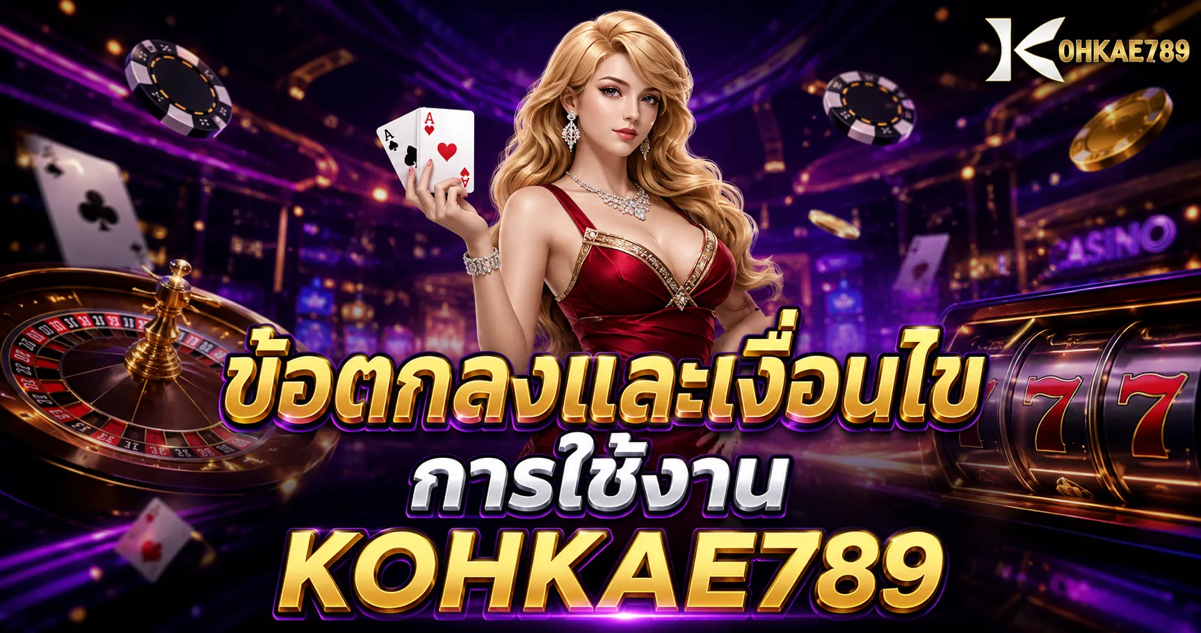 ข้อตกลงและเงื่อนไข KOHKAE789